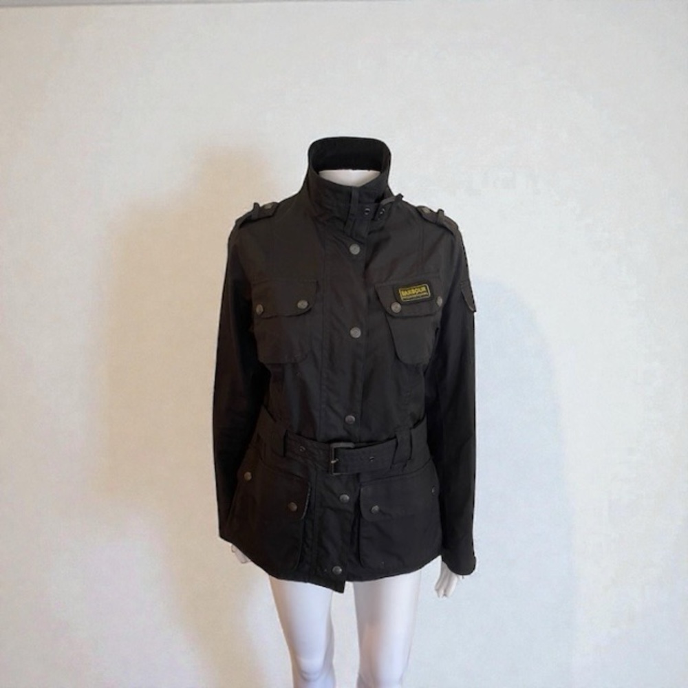Barbour Black Utility Jacket for Women - Picture 8 of 10